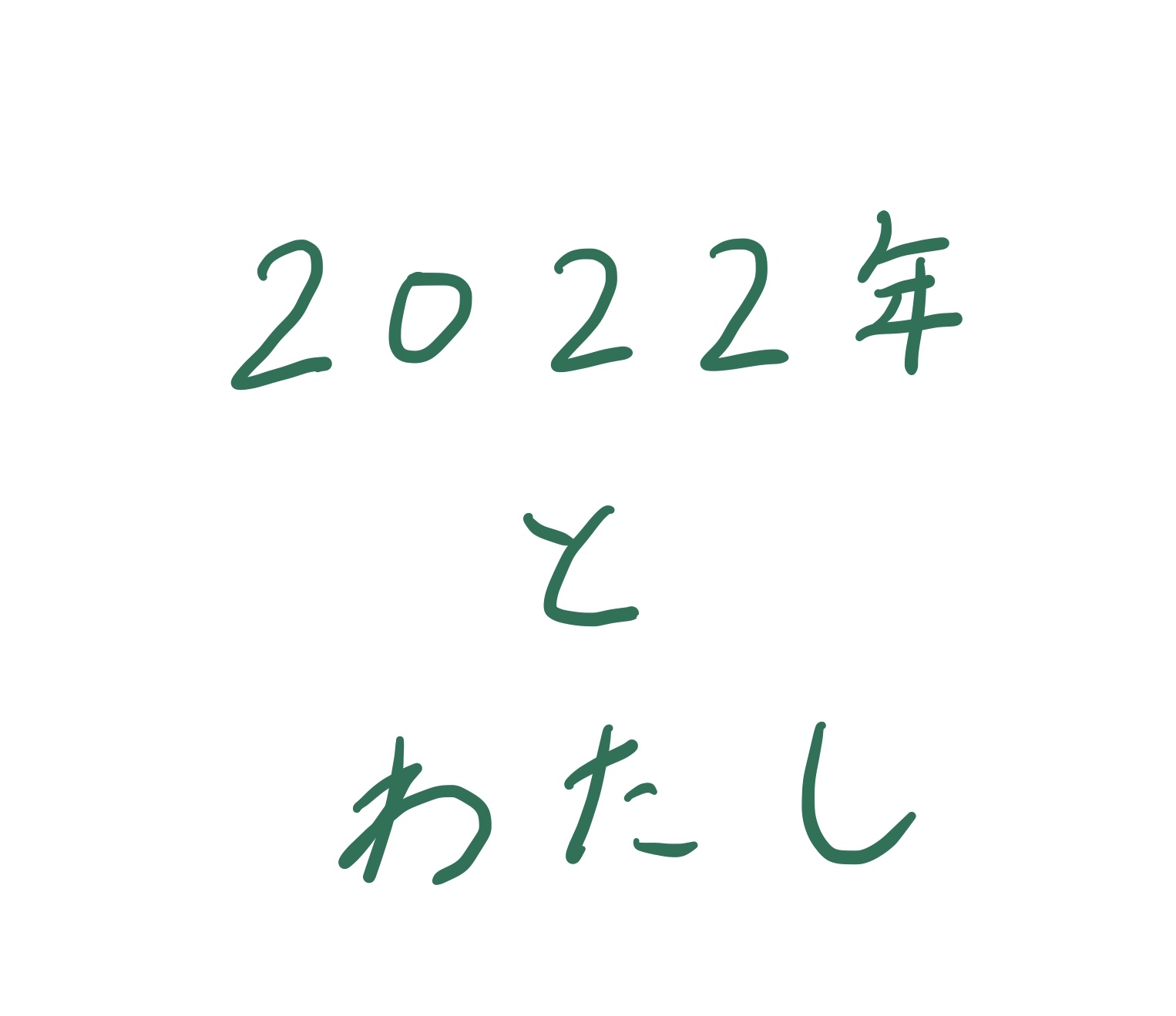 2022年と私