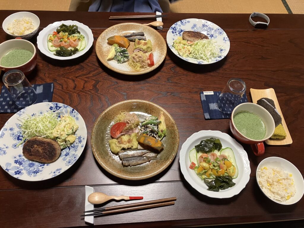 夕飯のメニュー