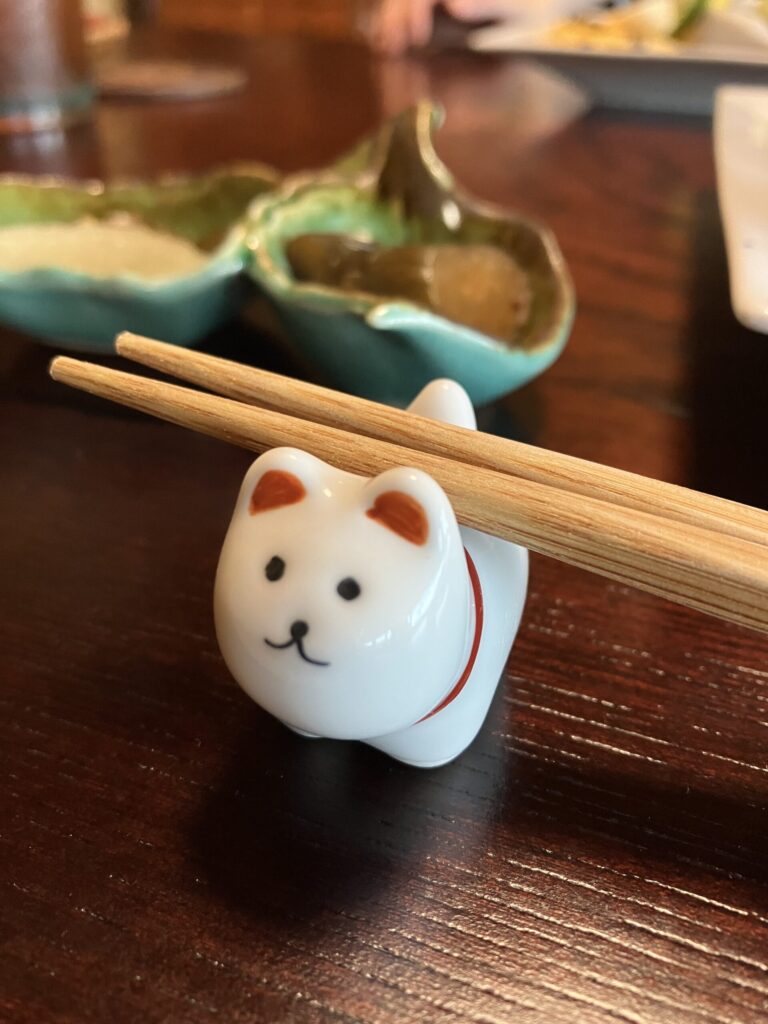 わんこの箸置き